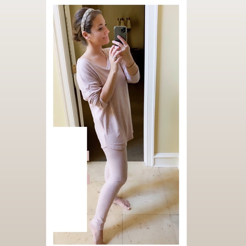 H&M Blush Pink Lounge Set, Medium